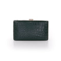 Cleo Croc Embossed Leather Minaudiere