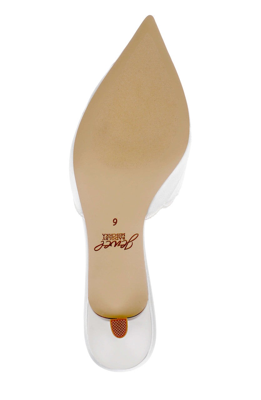 Palmer Pointed Toe Kitten Heel Mules