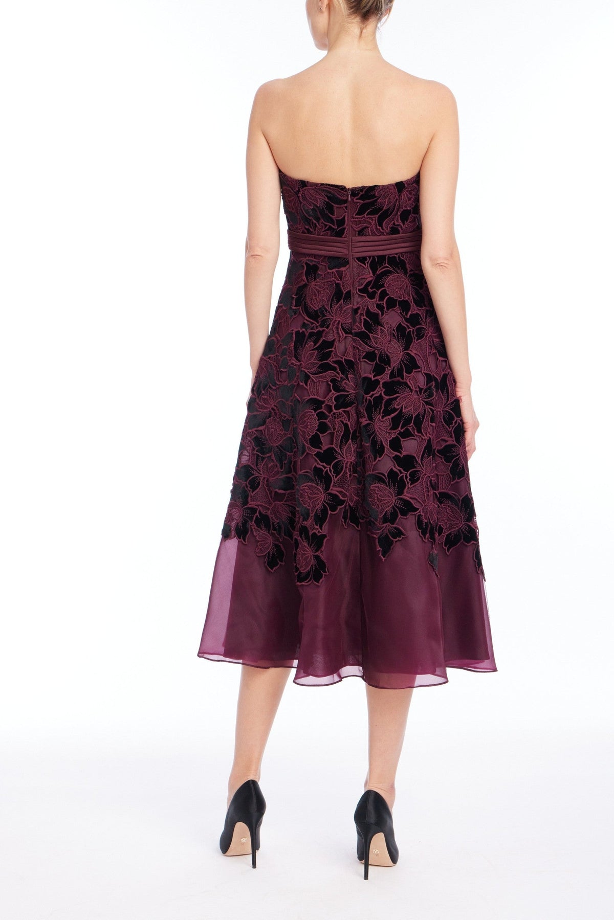 Velvet Lace Cocktail Dress