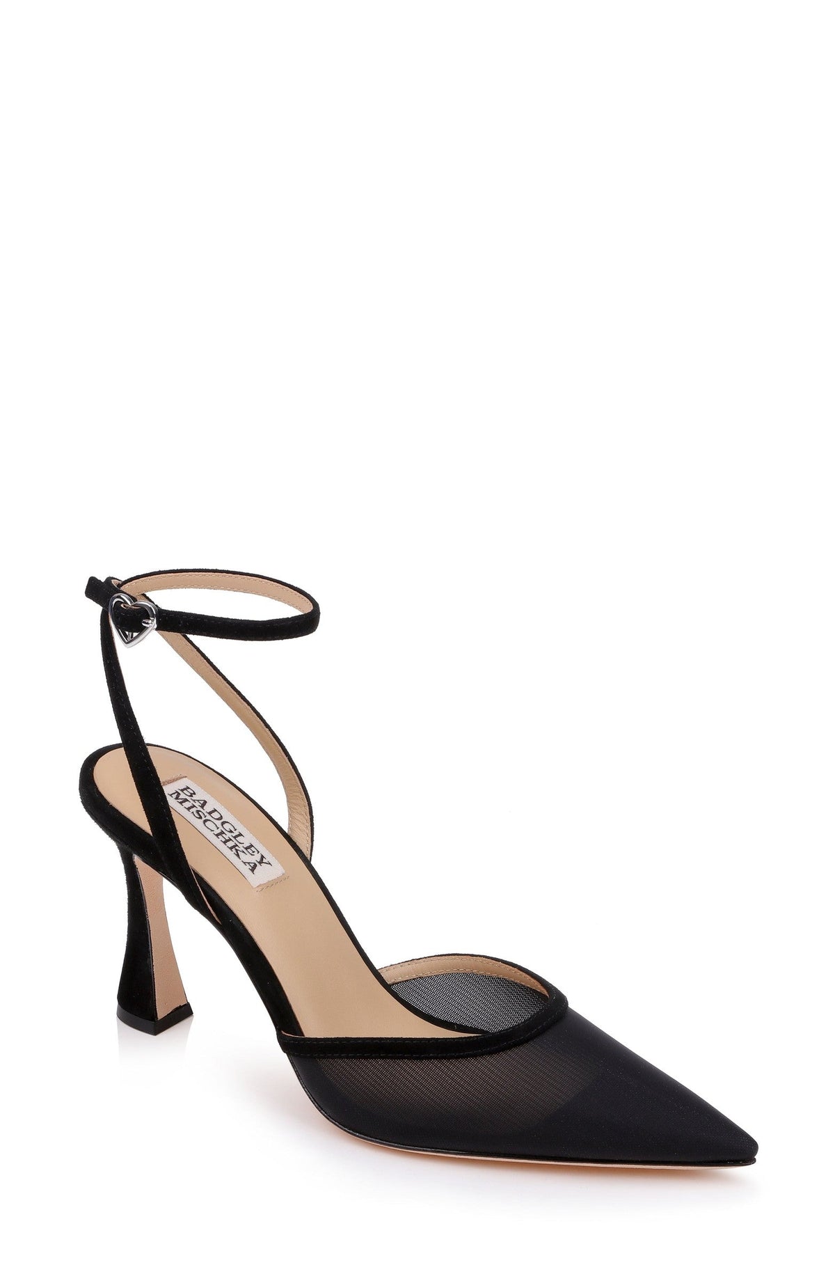 Yordan Mesh Ankle Strap Pump