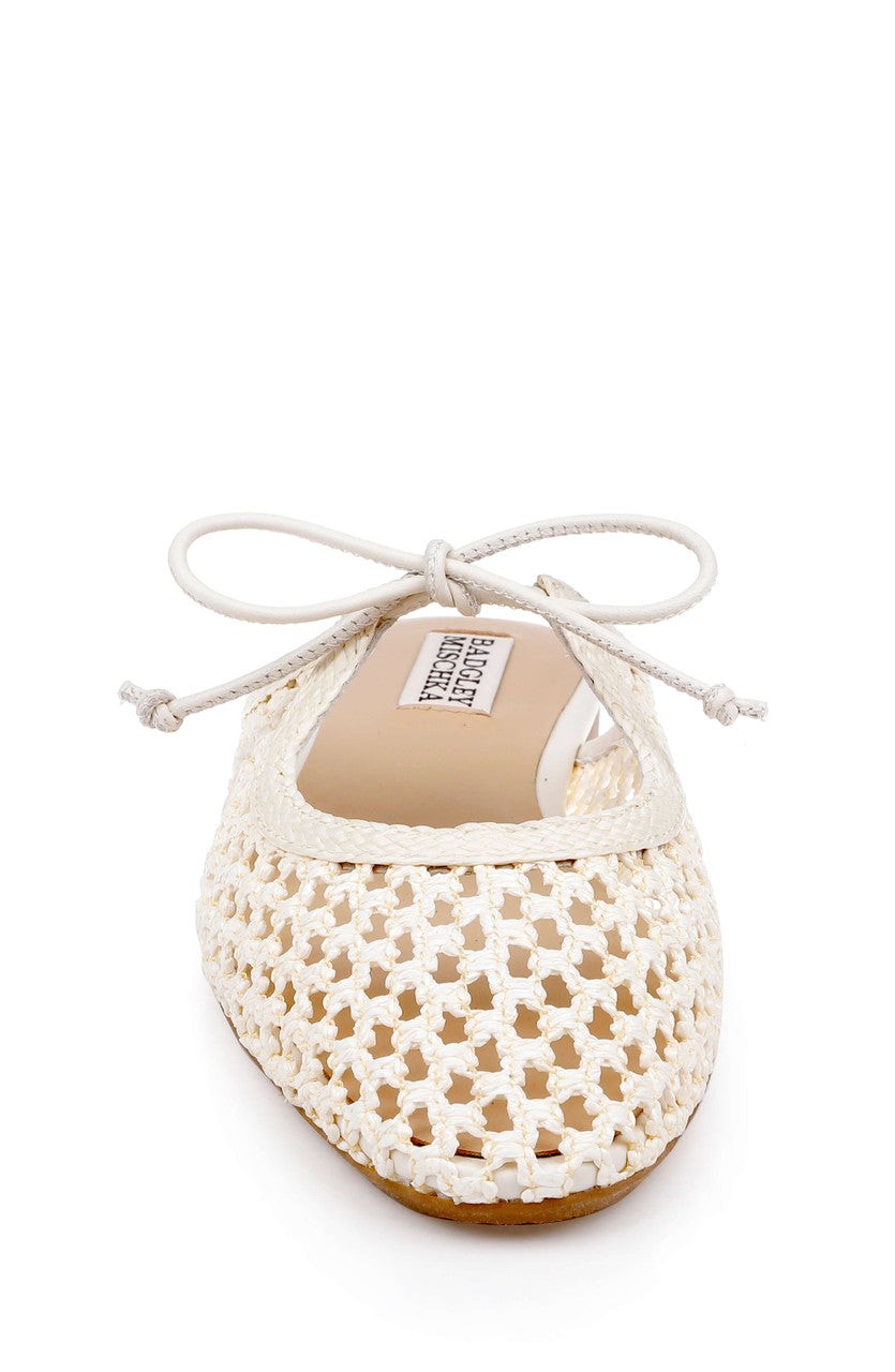 Xailee Woven Pointed Toe Mule