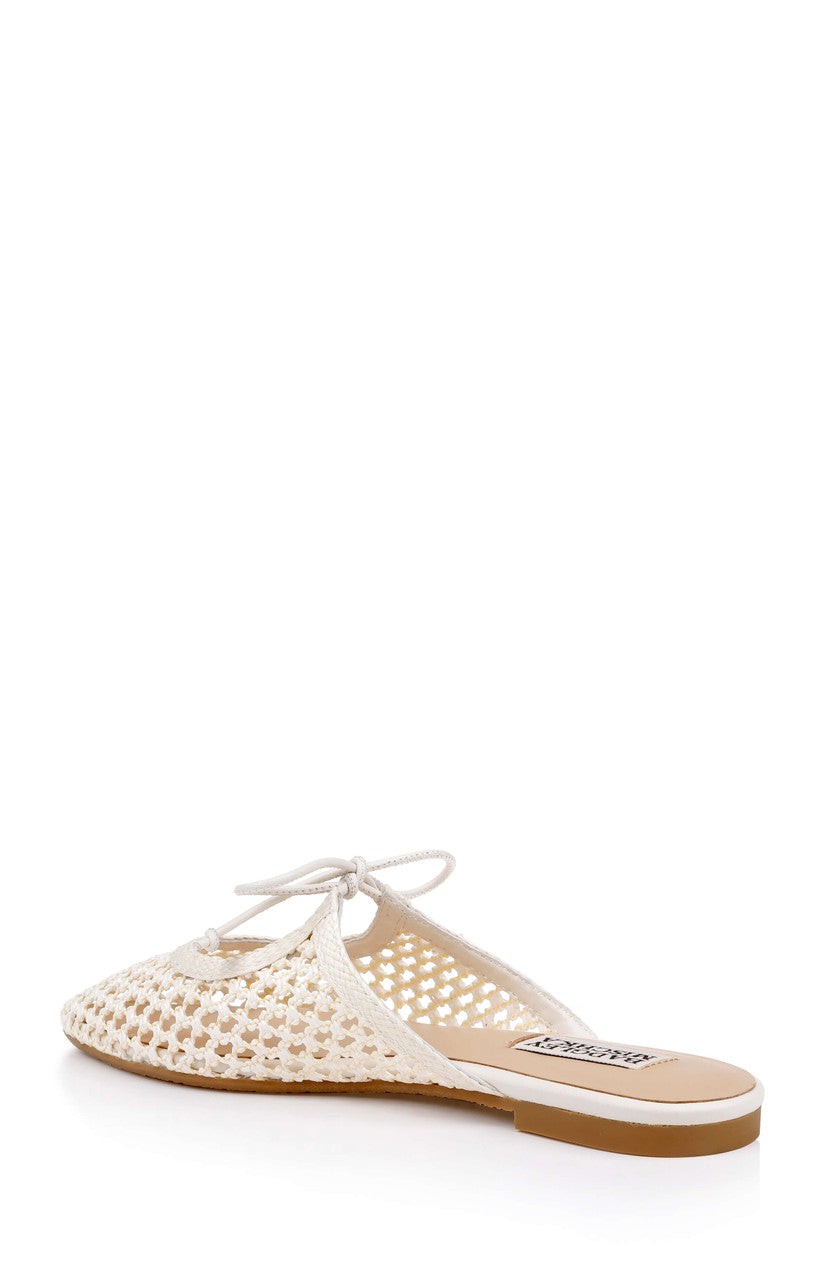 Xailee Woven Pointed Toe Mule