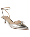 Talasia Pointed Toe Kitten Heels