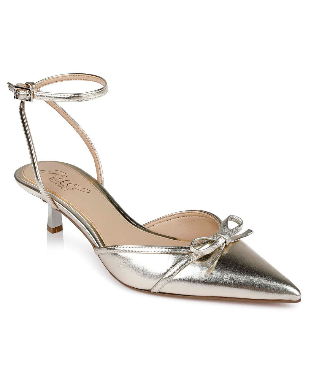 Talasia Pointed Toe Kitten Heels