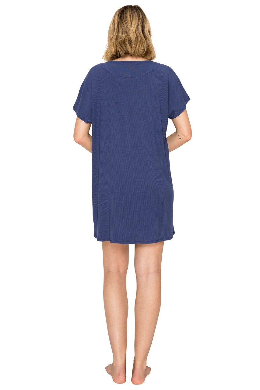 Yummy Modal Rib Dolman Sleep Dress