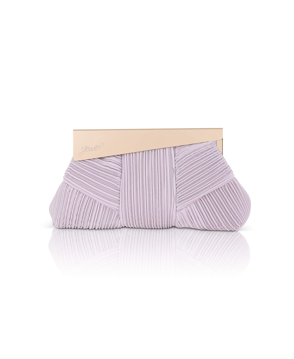 Millie Mini Pleated Satin Pouch
