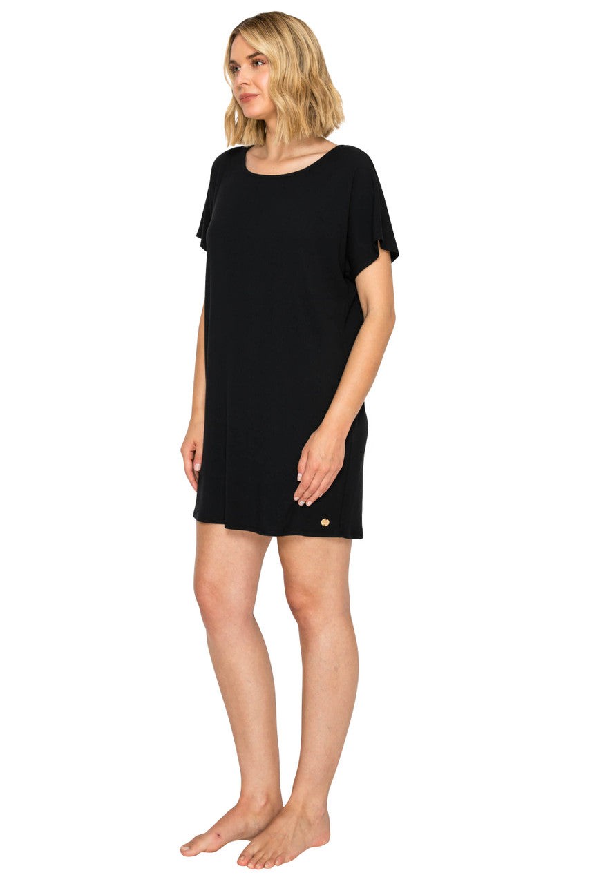 Yummy Modal Rib Dolman Sleep Dress