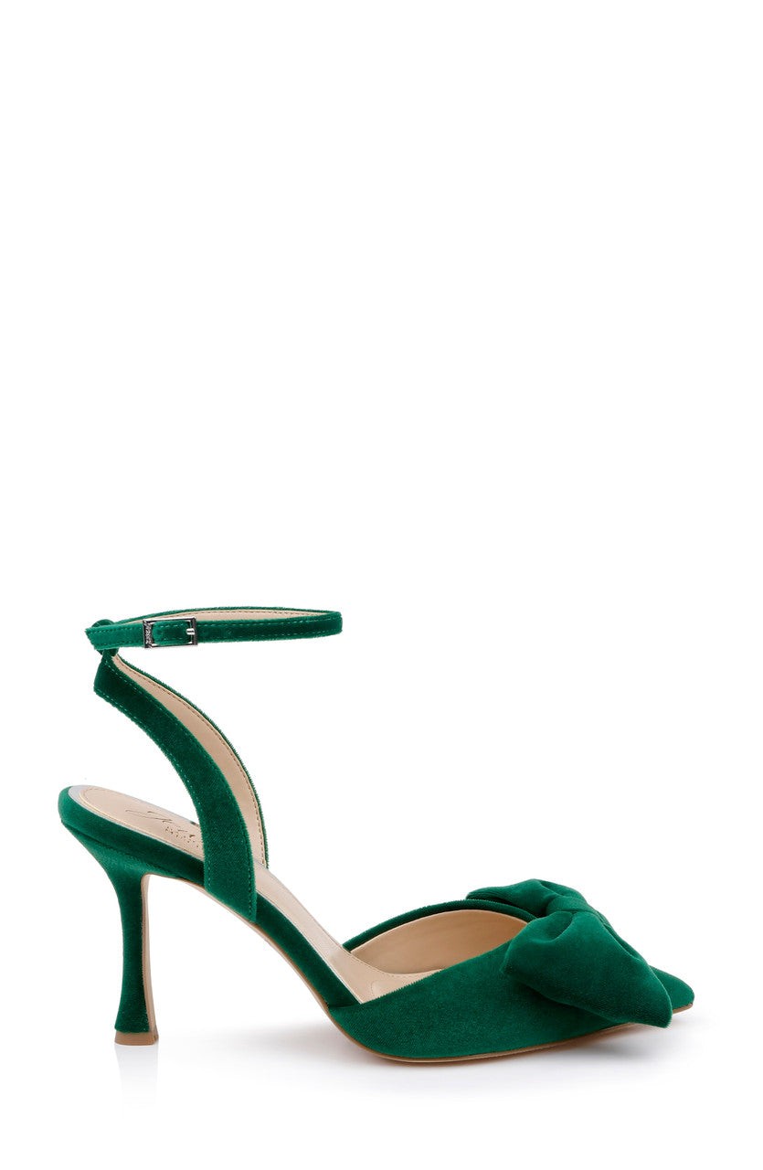 Yanna Satin Stiletto with Bow
