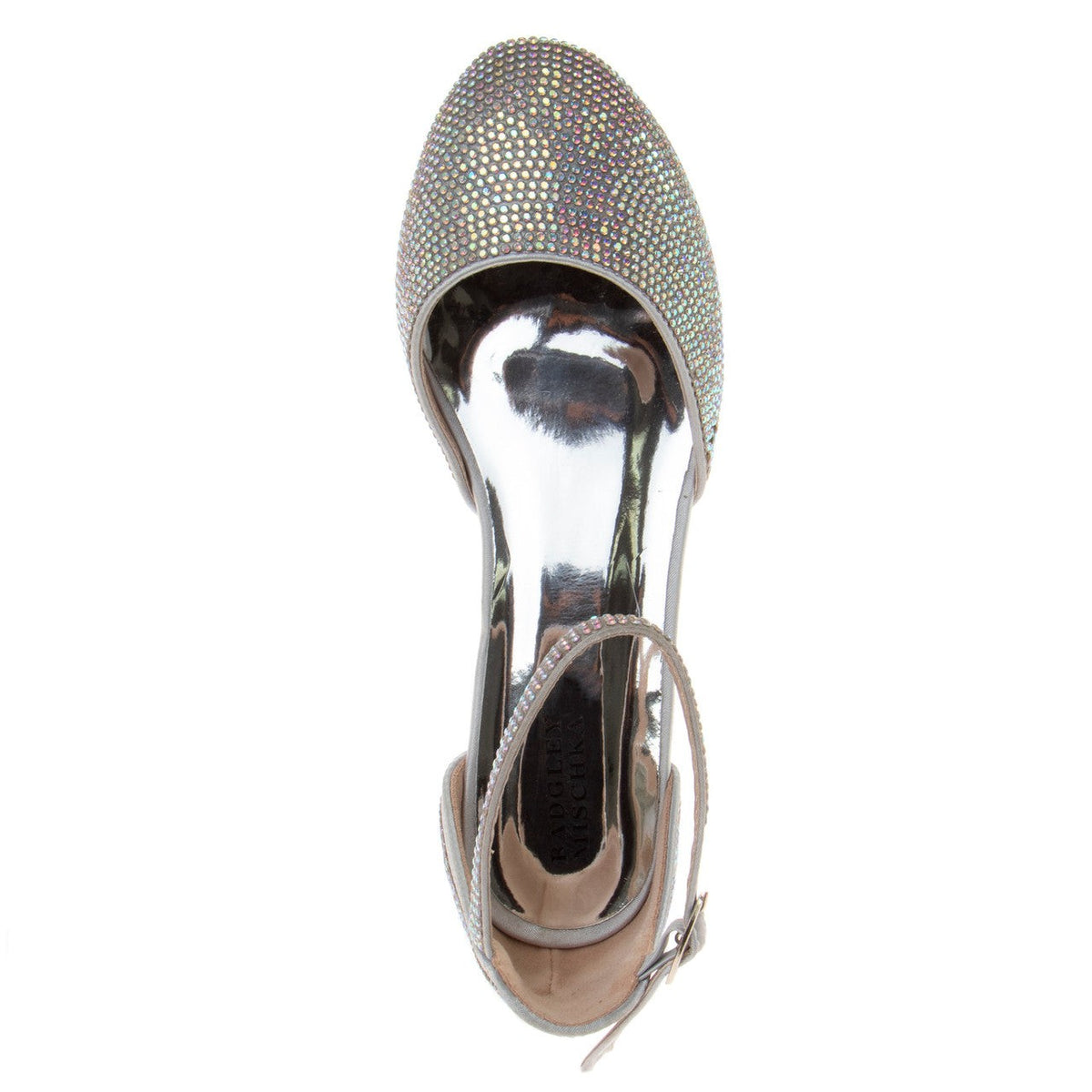 Girls’ Studded Block Heeled 2-Piece Dress Shoe