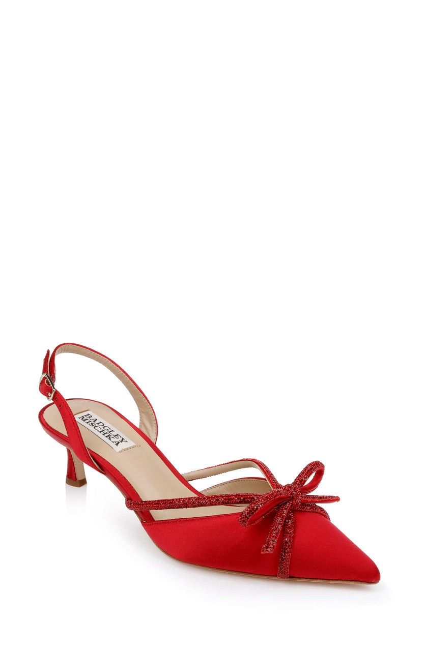 Angelina Slingback Kitten Heels
