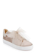 Gem Dressy Satin Sneakers