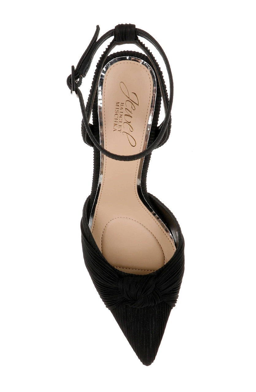 Enid Pointed Toe Ankle Strap Pumps