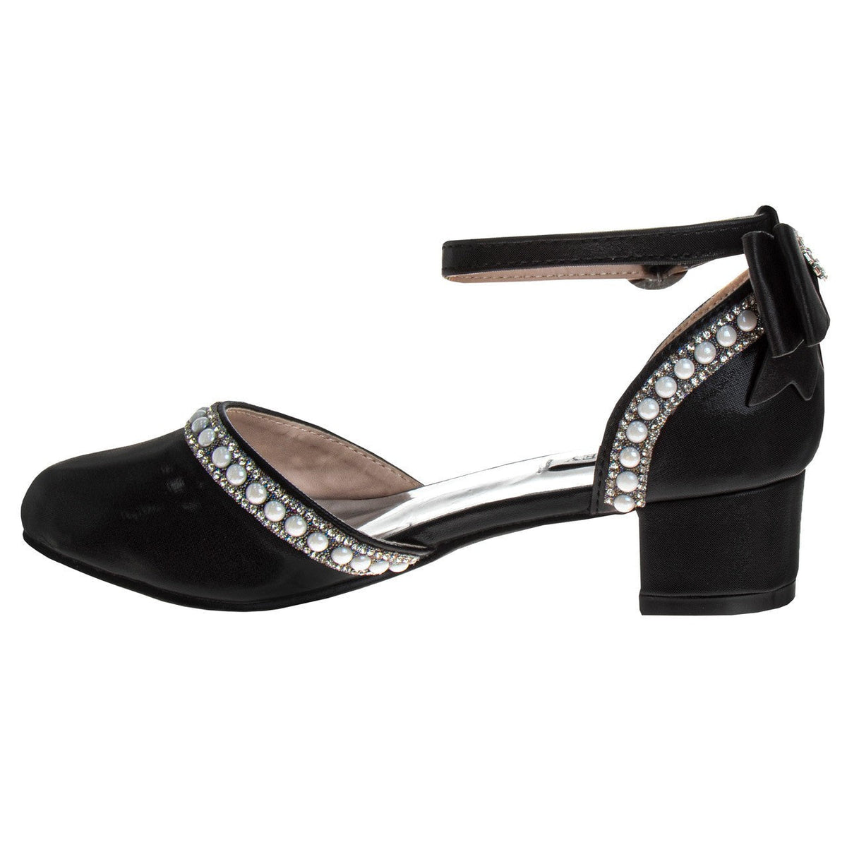 Girls' Bow d'Orsay Dress Shoes