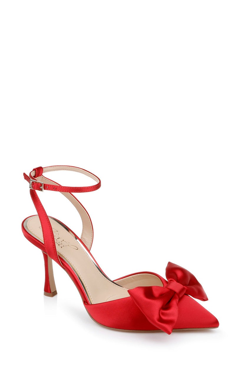 Yanna Satin Stiletto with Bow