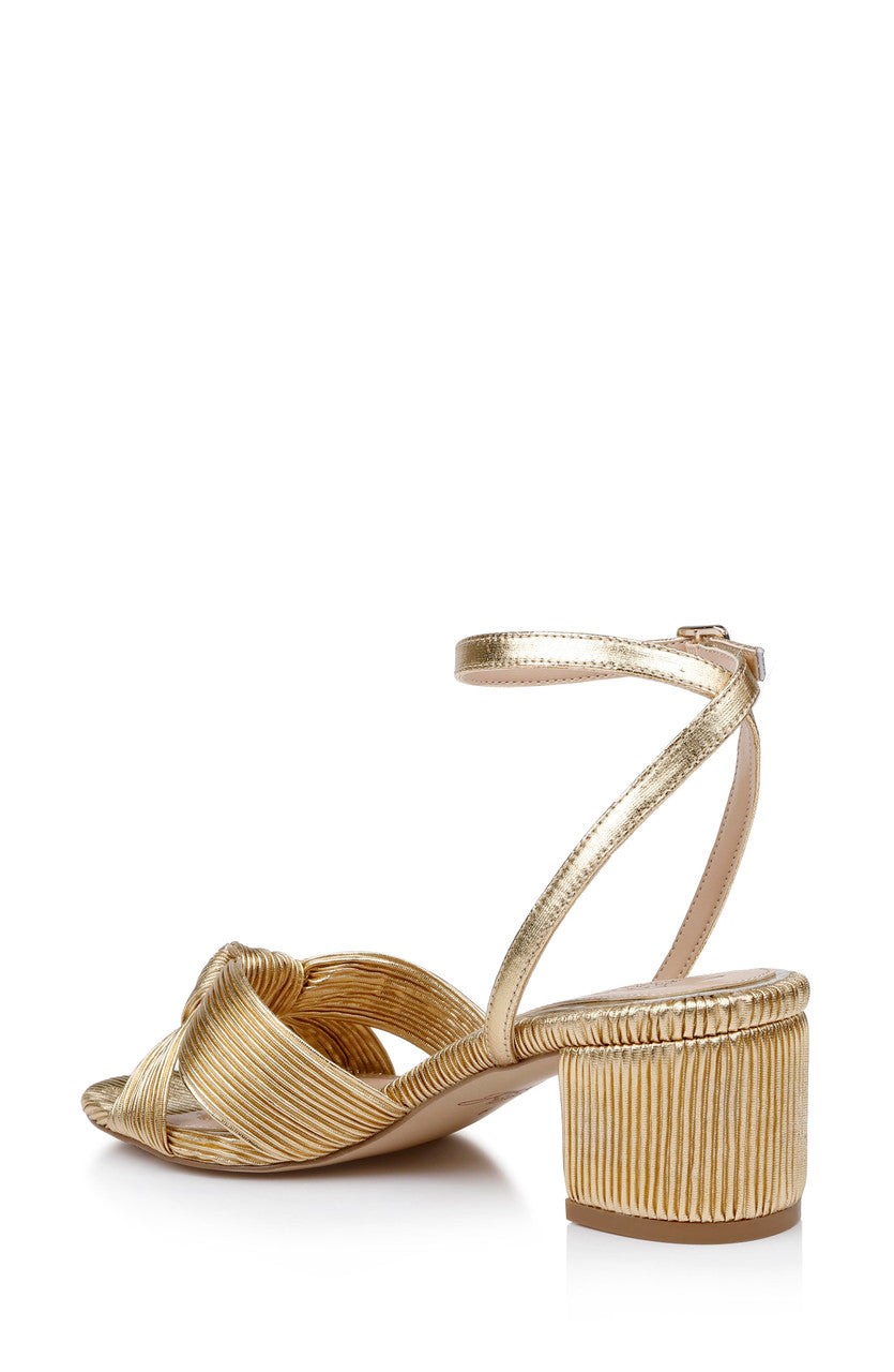 Hudson Pleated Sandal