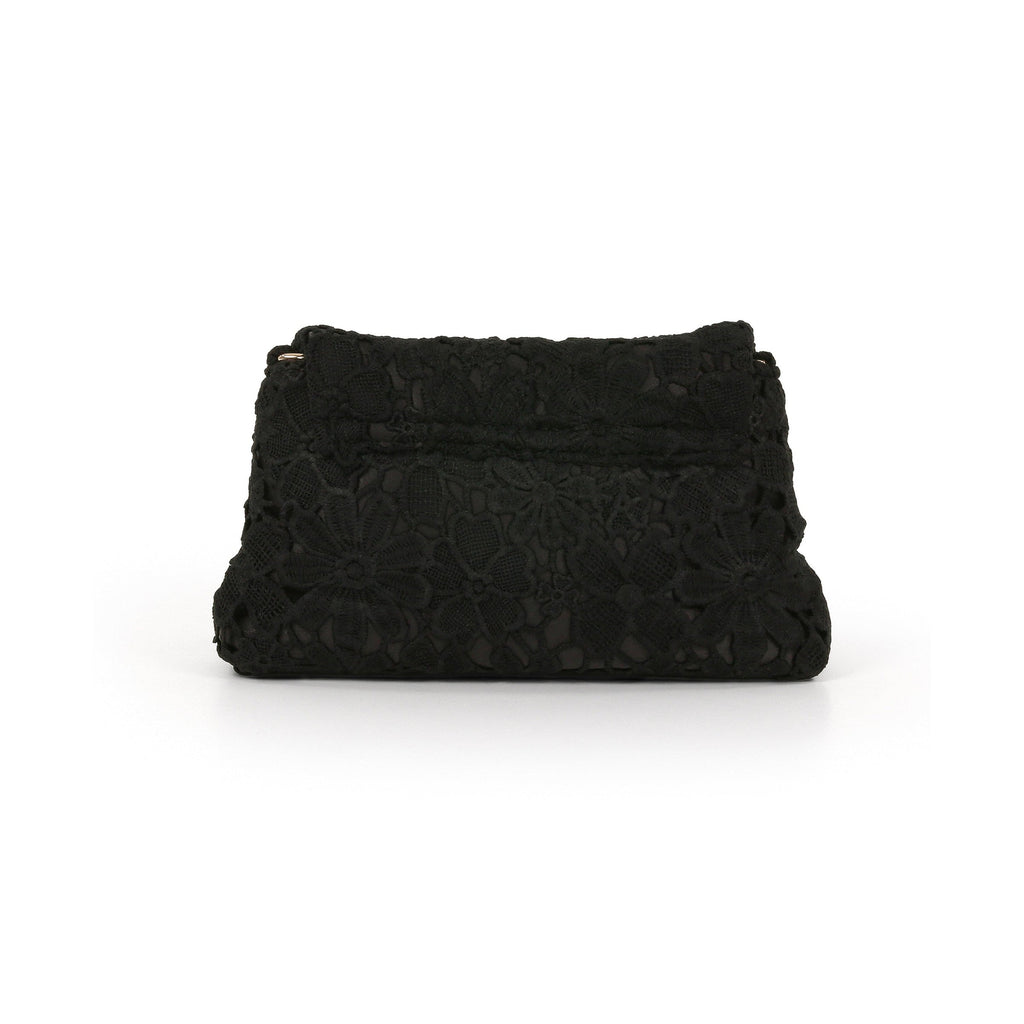 Audrey Crochet Lace Mini Crossbody