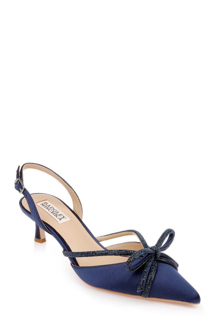 Angelina Slingback Kitten Heels