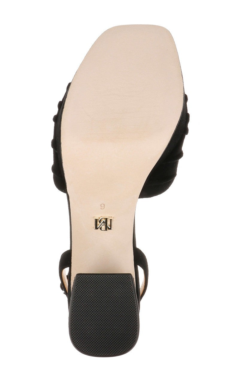 Veda Platform Block Heel Sandal with Ankle Strap