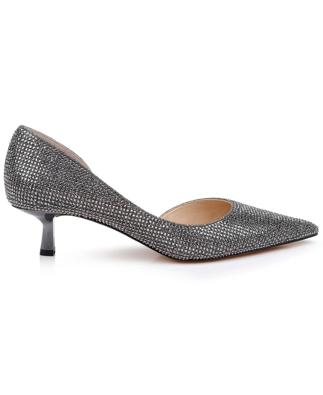 Teegan Pointed Toe Kitten Heel Pumps