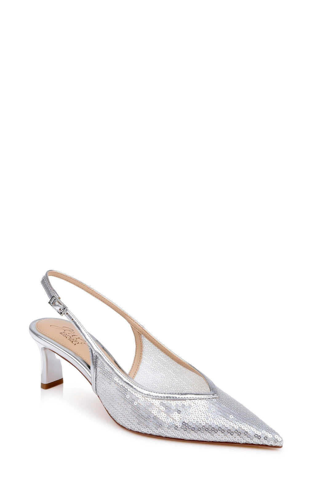 Zabelle Sequin Slingback Pump