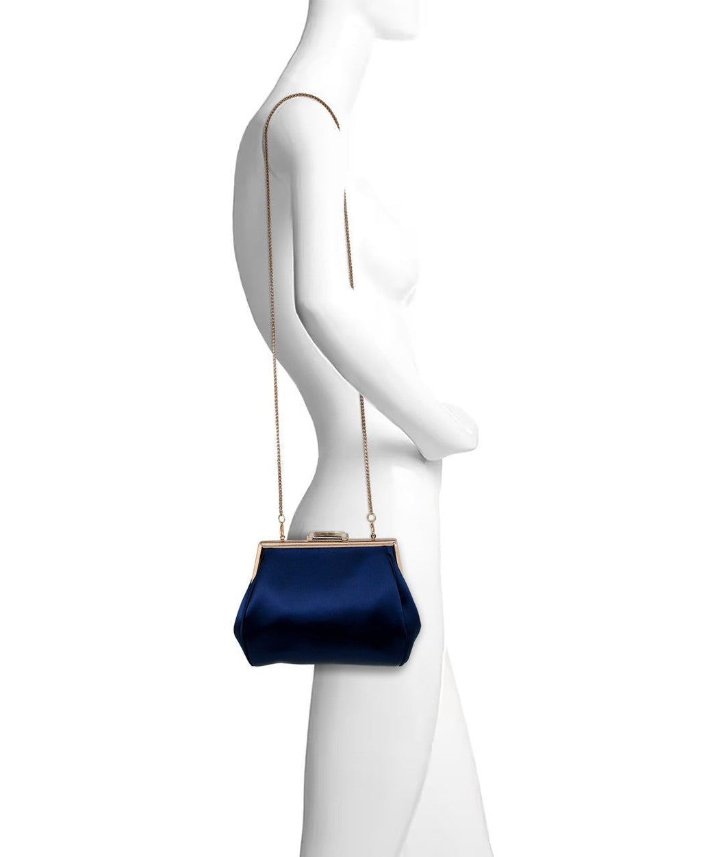 Skye Framed Clutch with Crystal Clasp