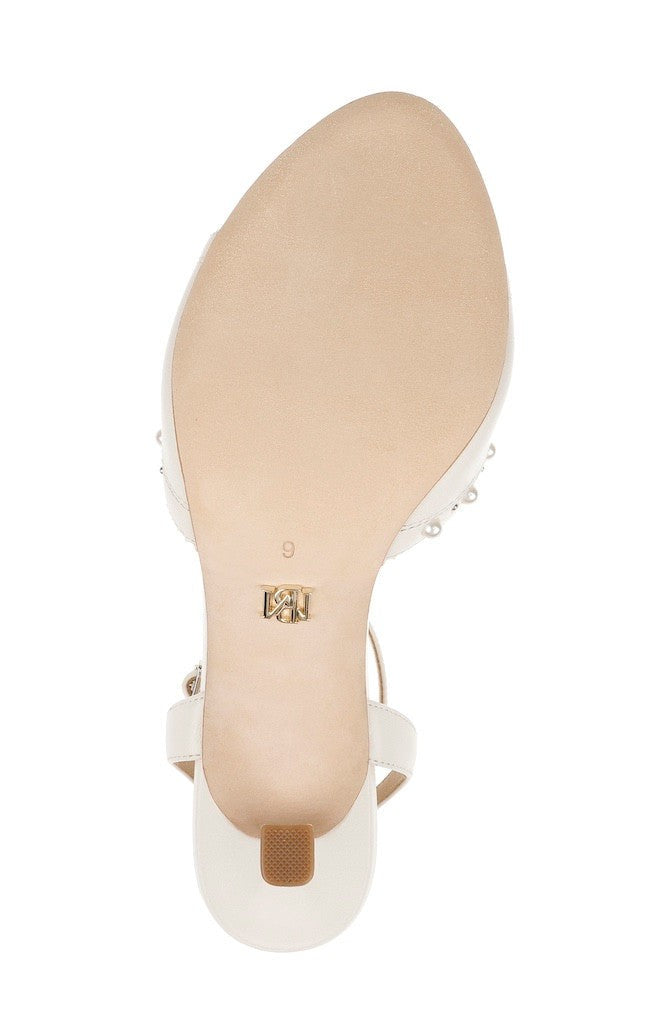 Giuliana Leather Ankle Strap Heels