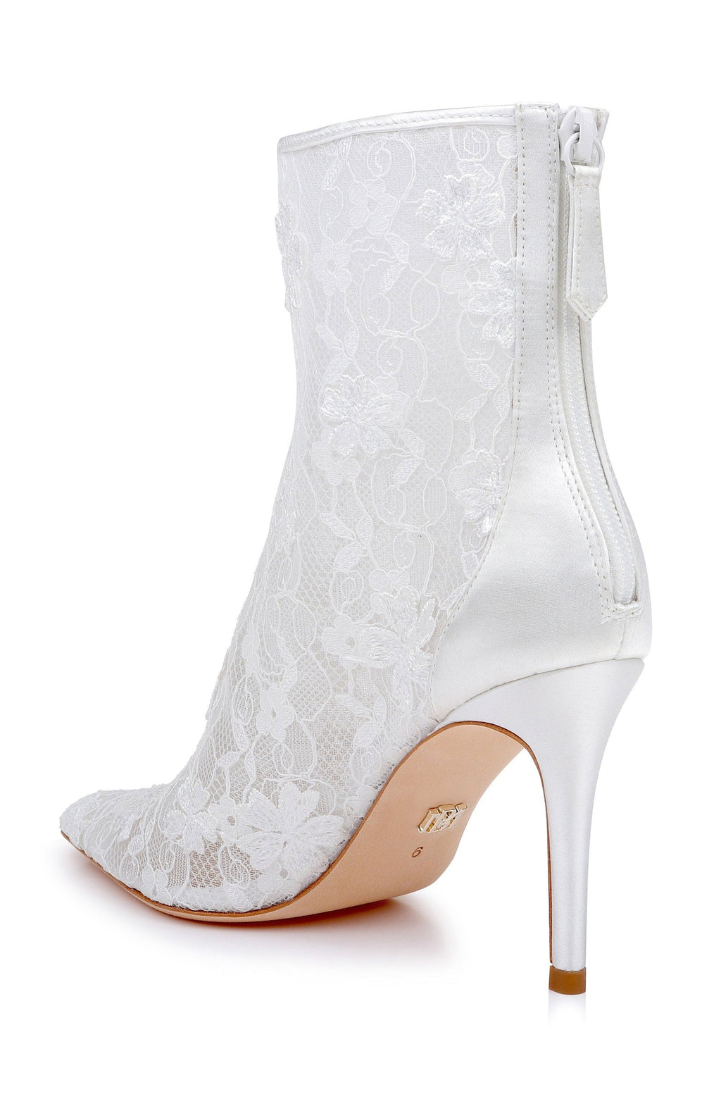 Raya Pointed Toe Zip-Up Ankle Boot