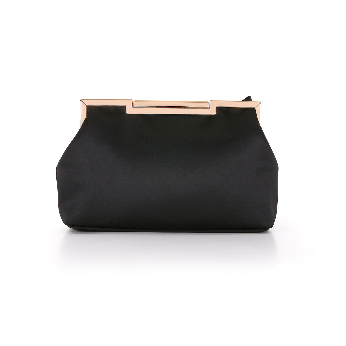 Vivien Satin Tie Pouch Clutch