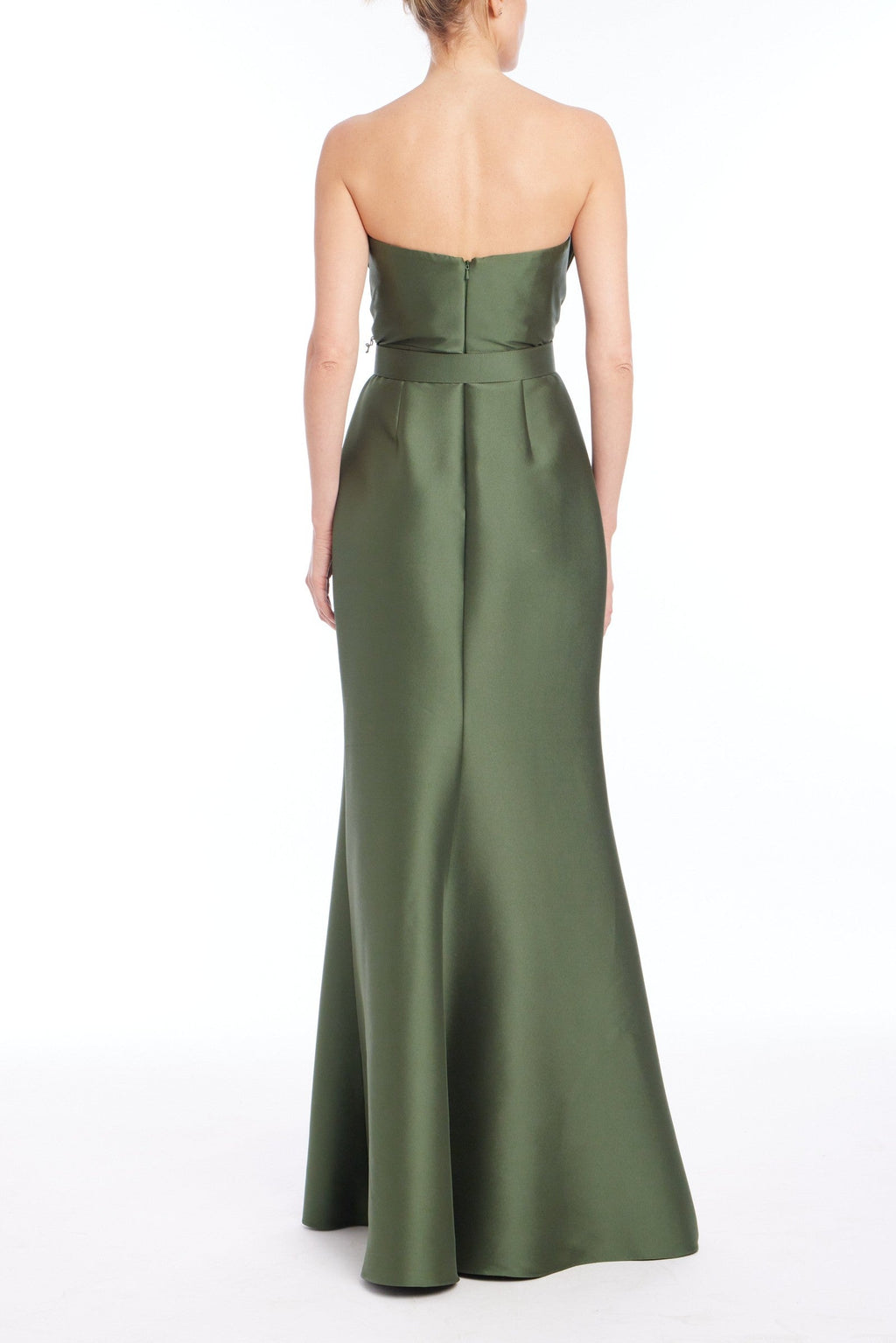 Belted Loop Bodice Gown
