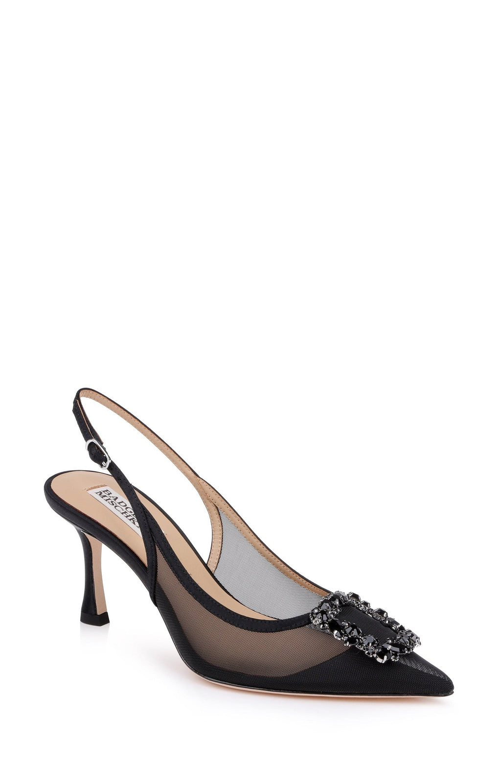 Yuta Mesh Slingback Pump