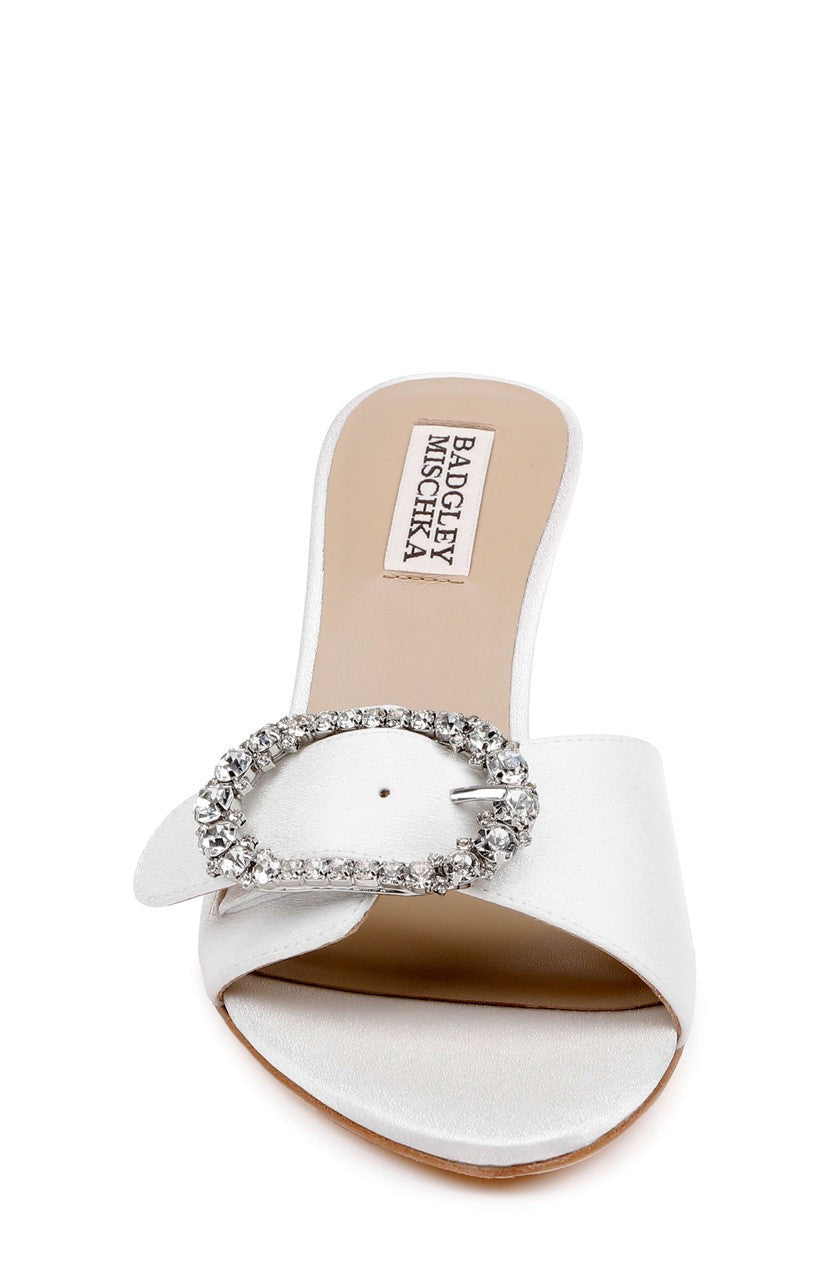 Odetta Block Heel Slide Sandal
