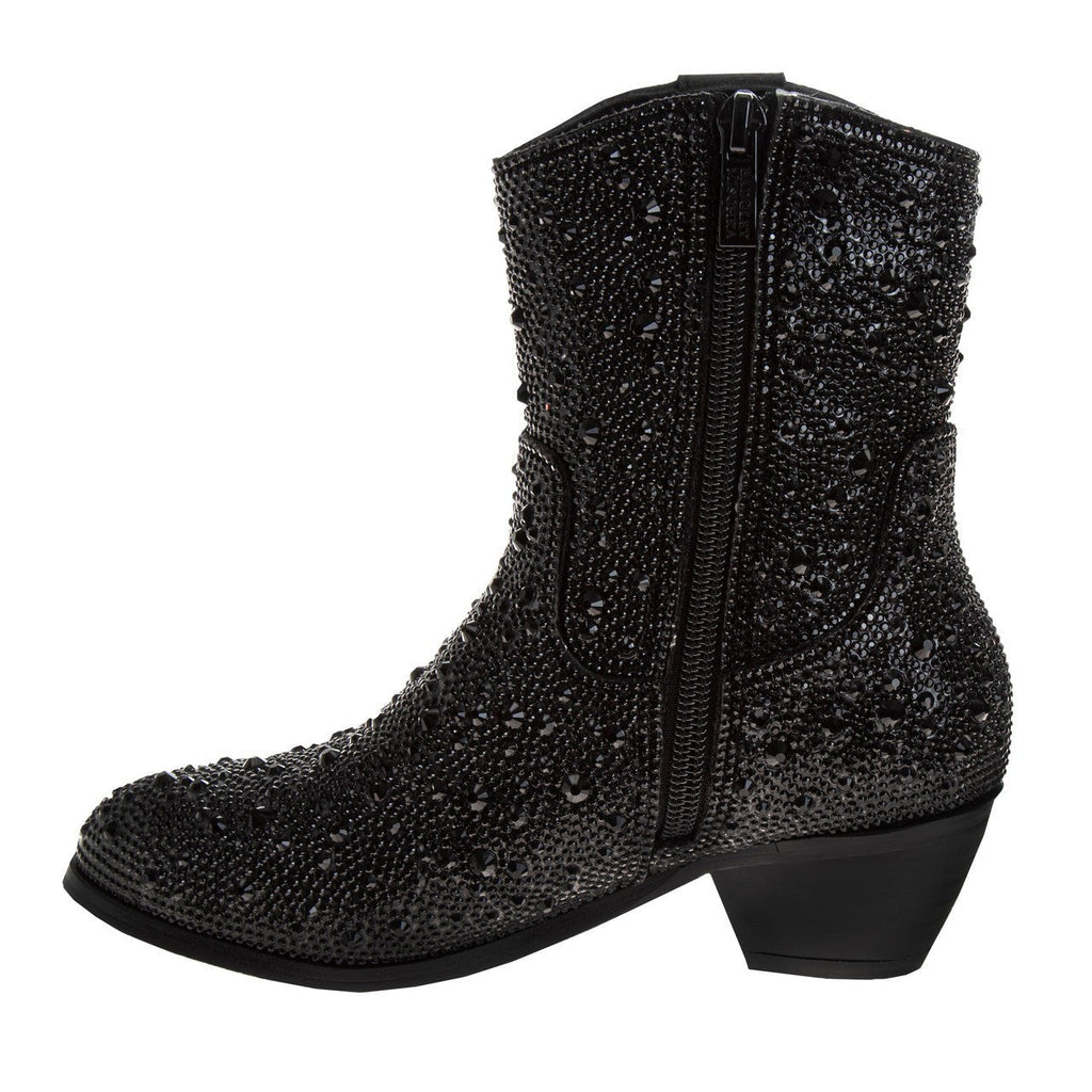 Girls’ Sparkly Cowgirl Boots