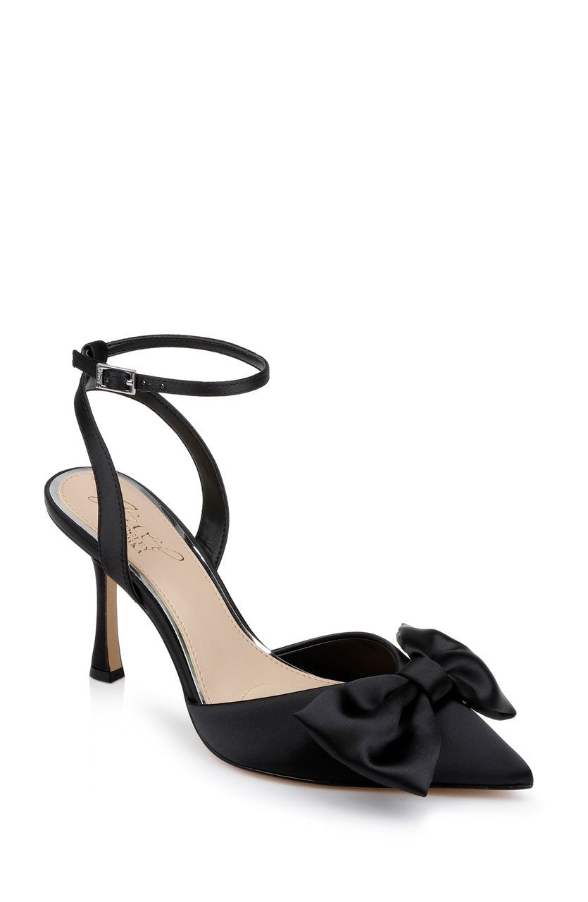 Yanna Satin Stiletto with Bow