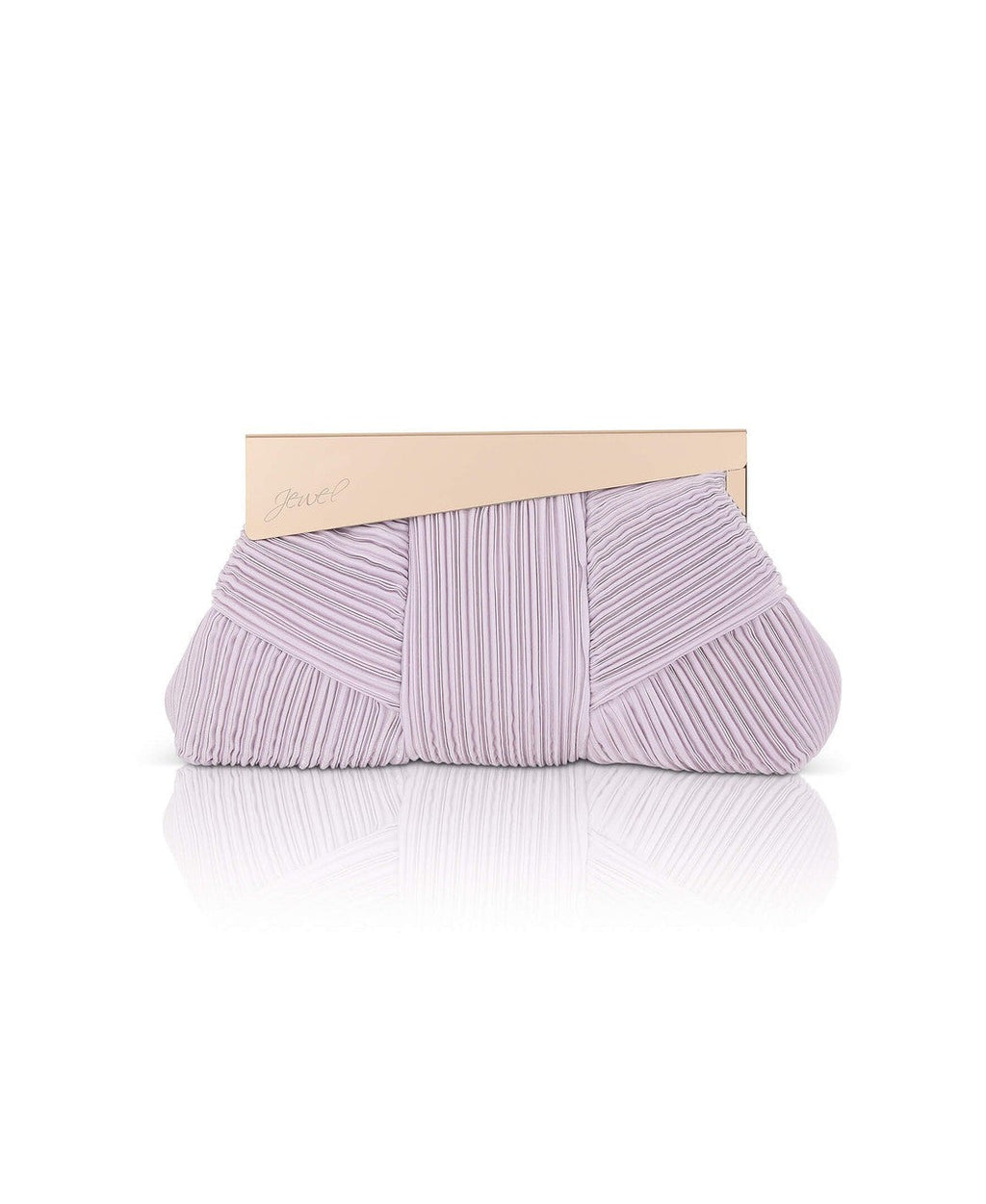 Millie Mini Pleated Satin Pouch