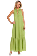 Georgette Trapeze Maxi Dress