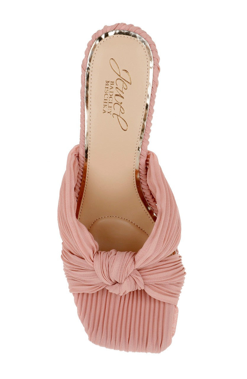 Hype Pleated Wedge Mule