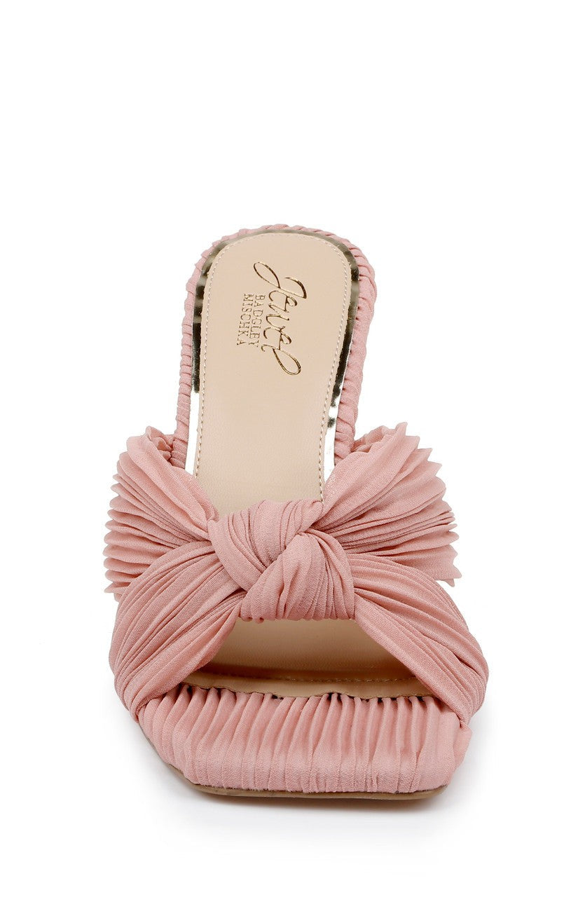 Hype Pleated Wedge Mule