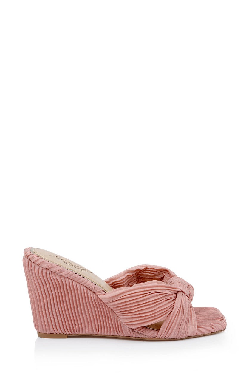 Hype Pleated Wedge Mule