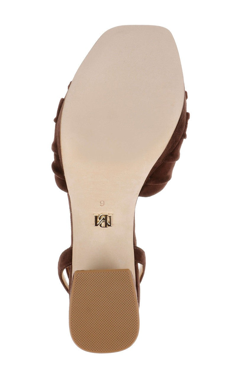 Veda Platform Block Heel Sandal with Ankle Strap