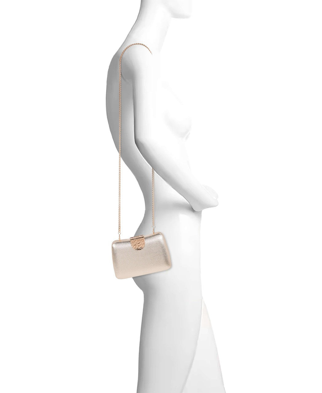 Tatum Faux Leather Clutch