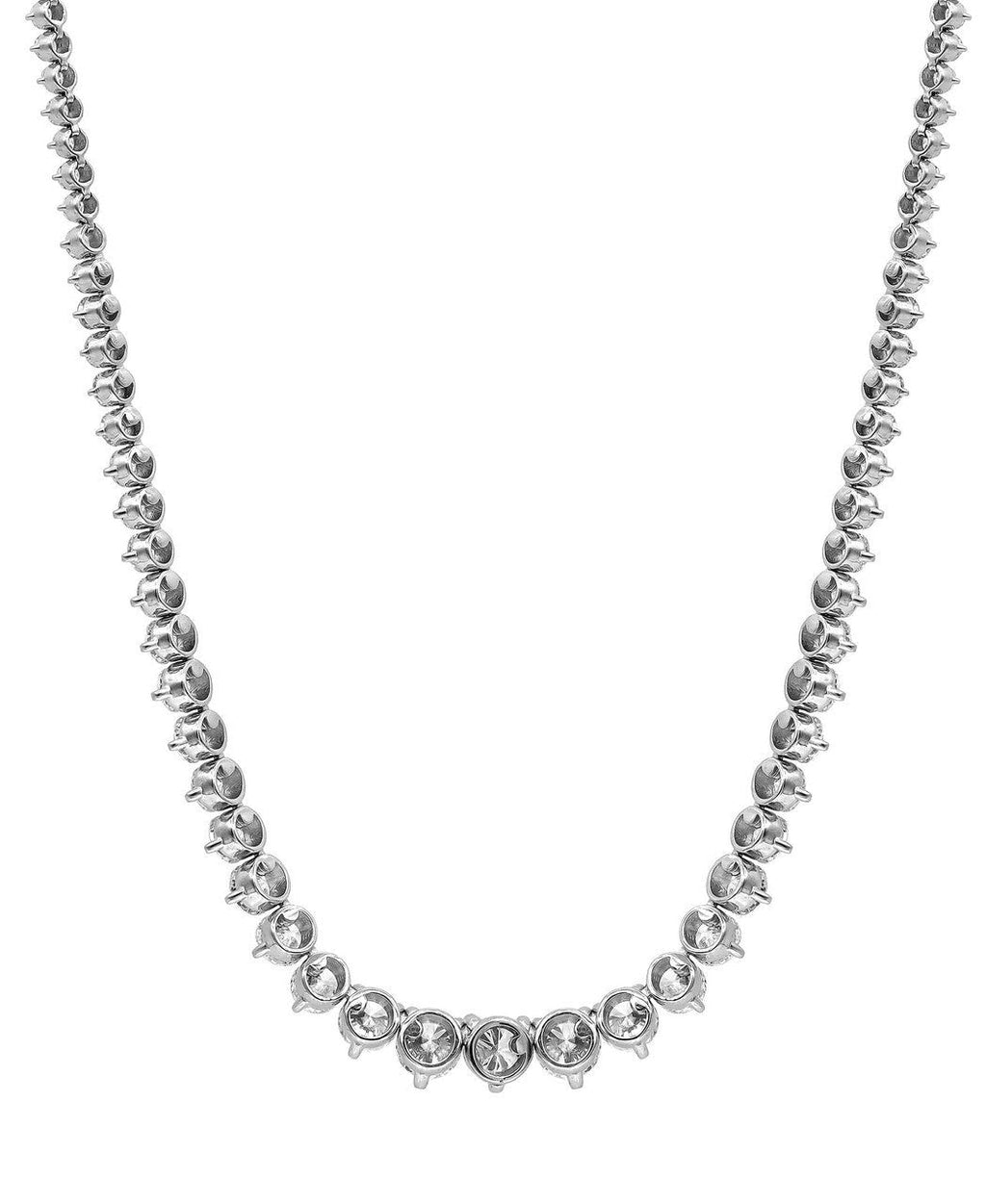 15CTTW Diamond Graduated Collar Necklace