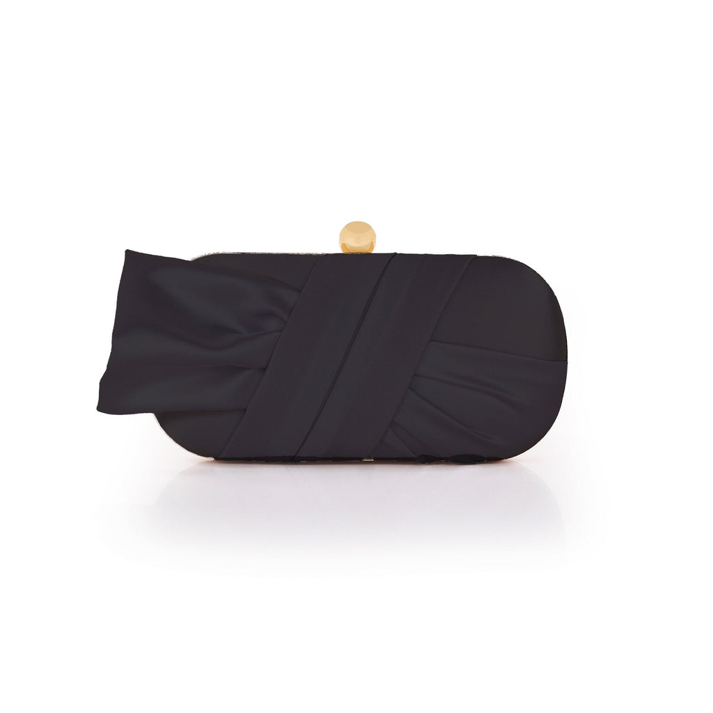 Margo Satin Tie Minaudiere