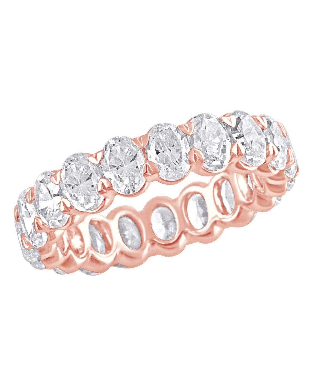 Oval-Cut Eternity Band Ring