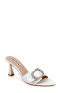 Odetta Block Heel Slide Sandal