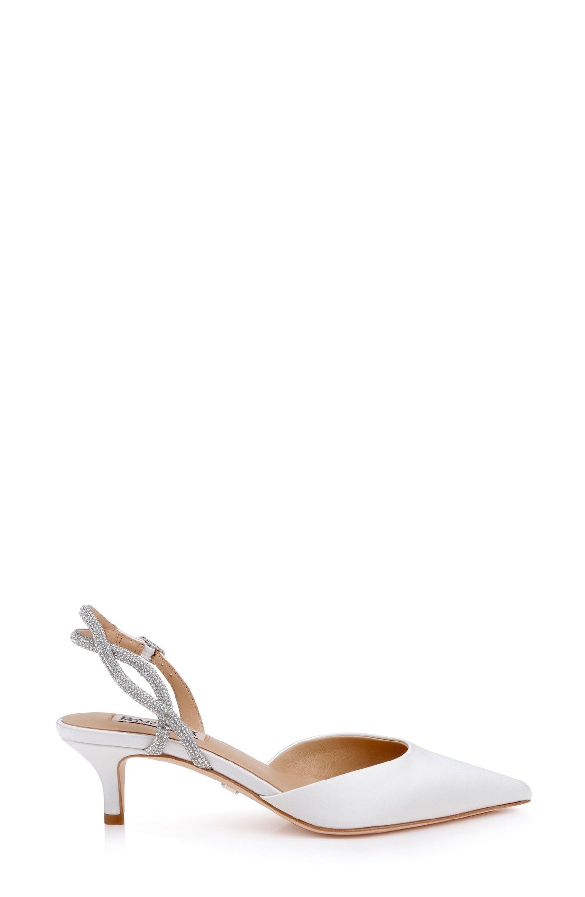 Yulianna Kitten Heel Slingback Pump
