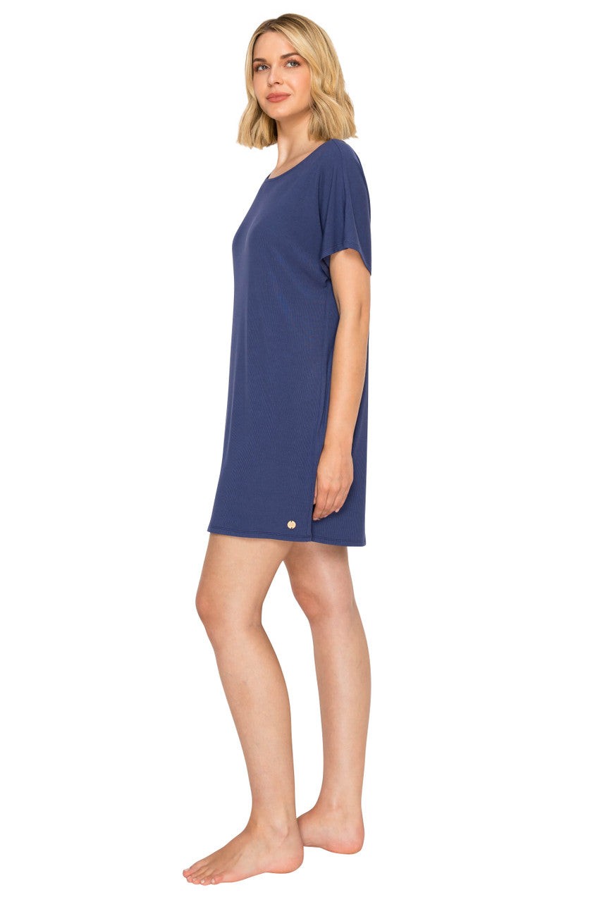Yummy Modal Rib Dolman Sleep Dress