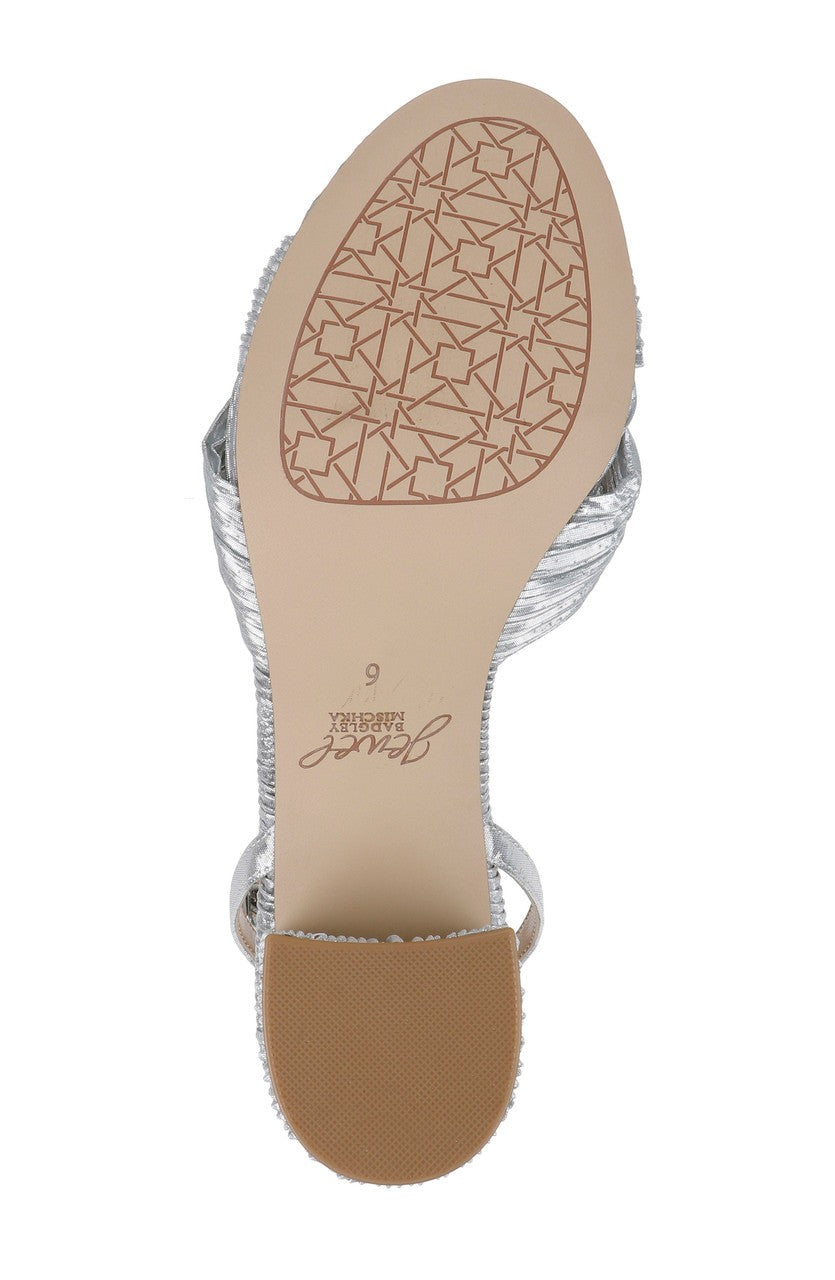 Hudson Pleated Sandal