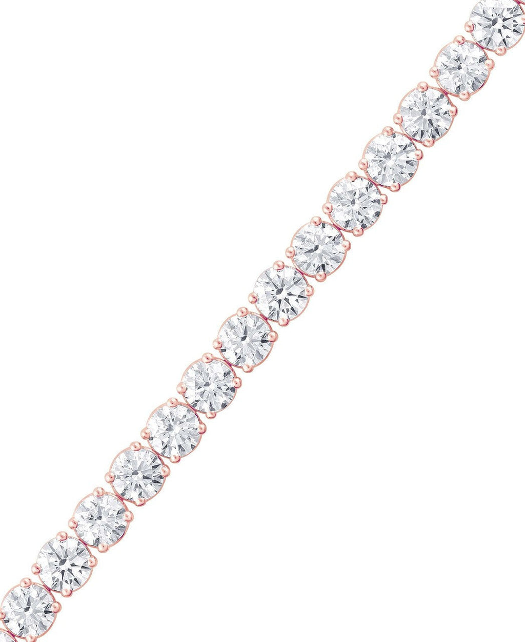 20CTTW Round Cut Diamond Tennis Bracelet
