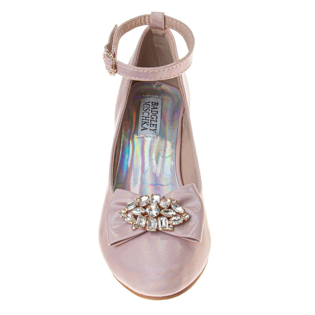 Girls' Ankle Strap Dress Pumps