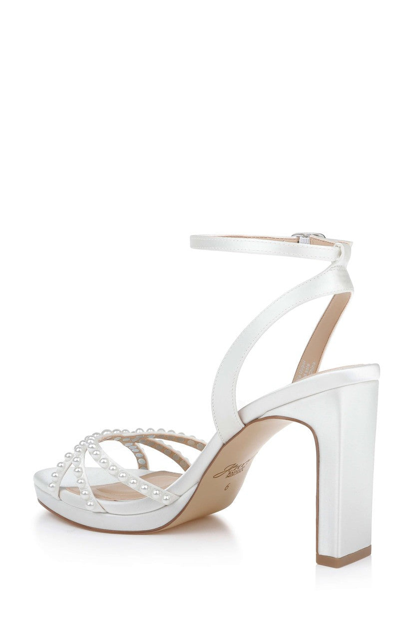Iona Ankle Strap Block Heel Sandal